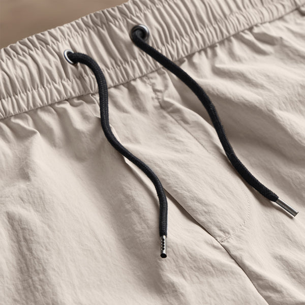 James Perse Palm Embriodered Boardshort Salt