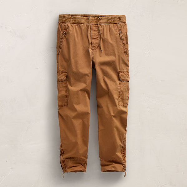 James Perse Parachute Poplin Cargo Whiskey Pigment