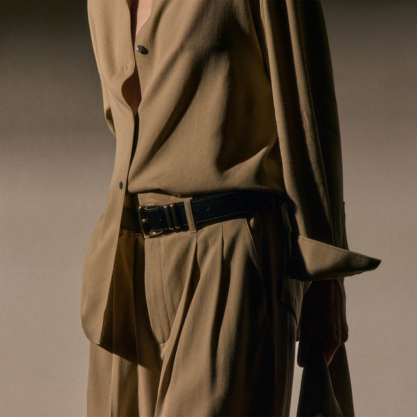 James Perse Pleated Trouser Soft Beige