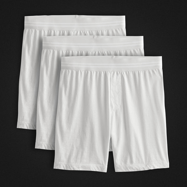 james perse Relaxed Fit Boxer Short 3 Pack White
