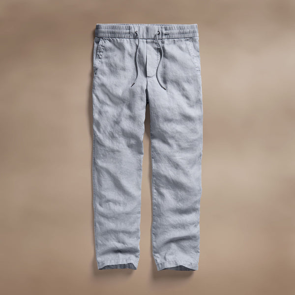 james perse Relaxed Linen Pant Grey Sky Pigment