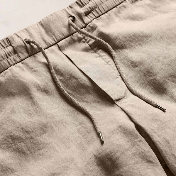 James Perse Relaxed Linen Pant Overcast Pigment