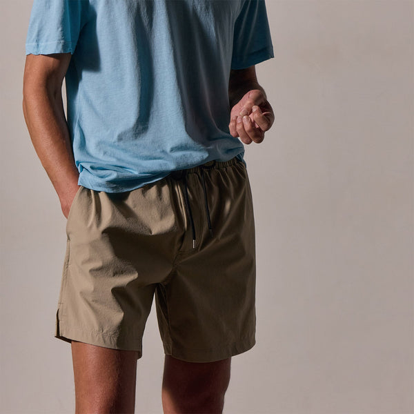 James Perse Ripstop Boardshort Grout