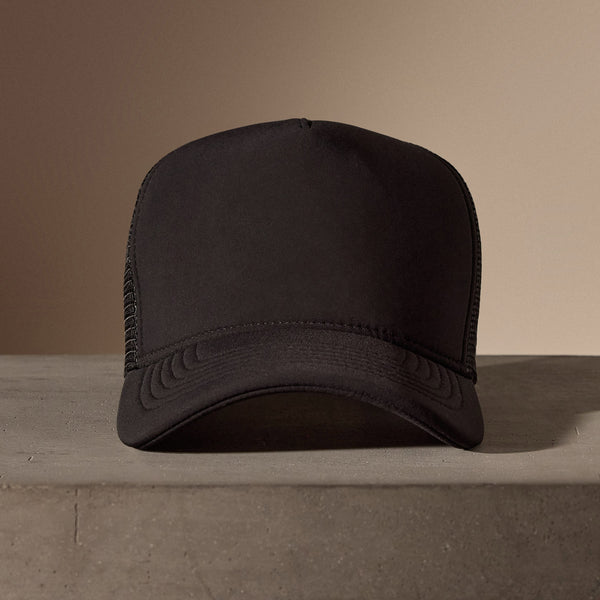 James Perse Scuba Trucker Hat Black