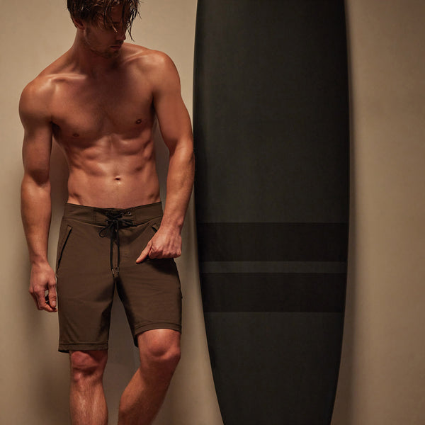 James Perse Scuba Zip Boardshort Porcupine