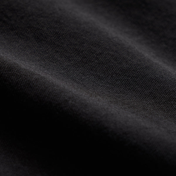 James Perse Shirttail Hem Crew Black