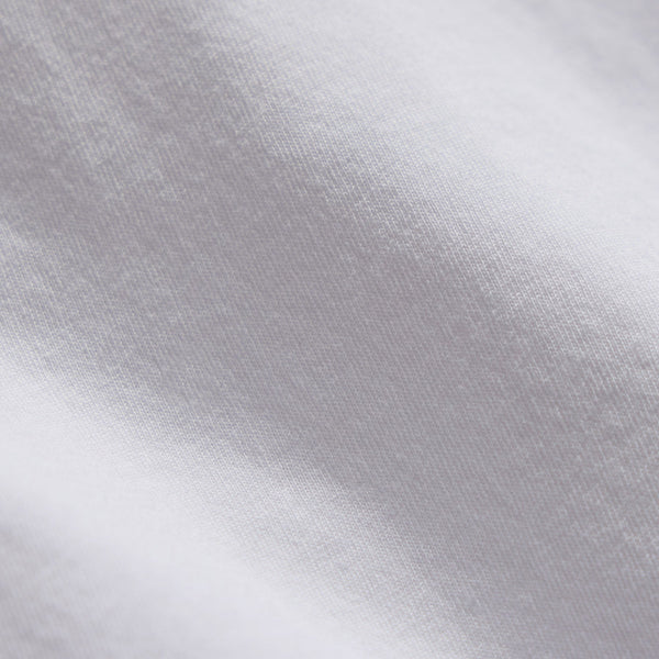 James Perse Shirttail Hem Crew White