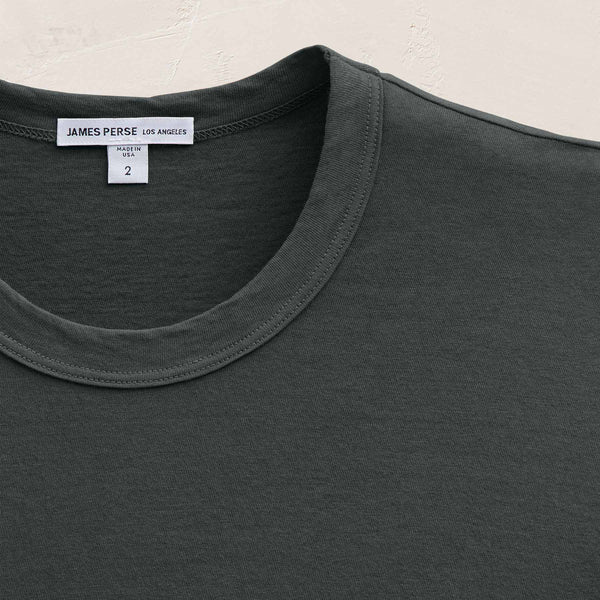 James Perse Short Sleeve Crew Neck Fern