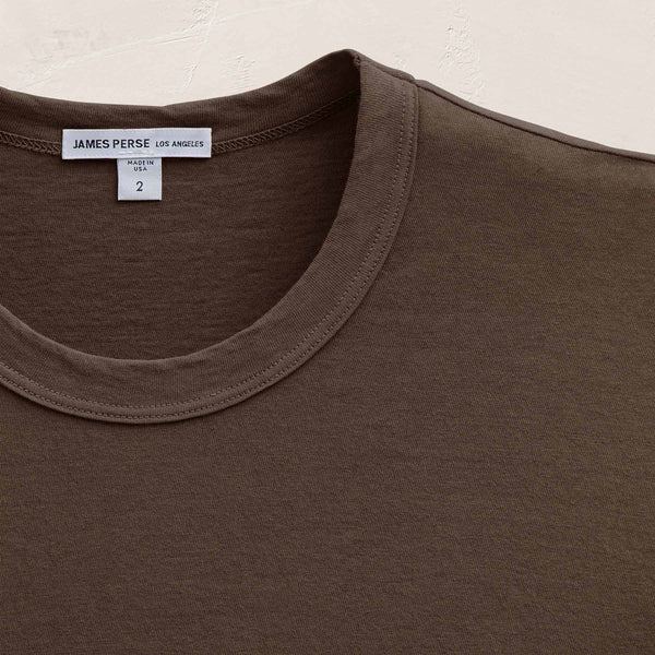 James Perse Short Sleeve Crew Neck Porcupine