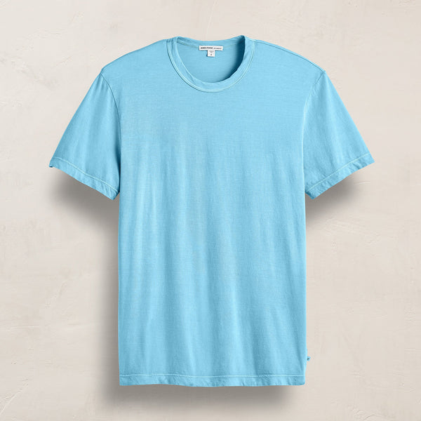 james perse Short Sleeve Crew Neck Skipper Pigment