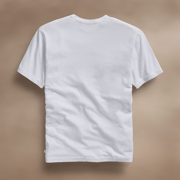 James Perse Short Sleeve Crew Neck White