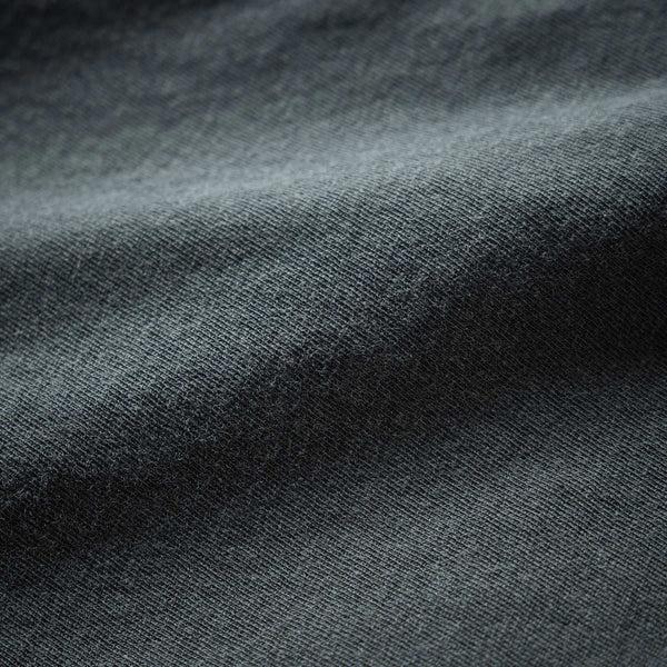 James Perse Short Sleeve V Neck Asphalt Pigment