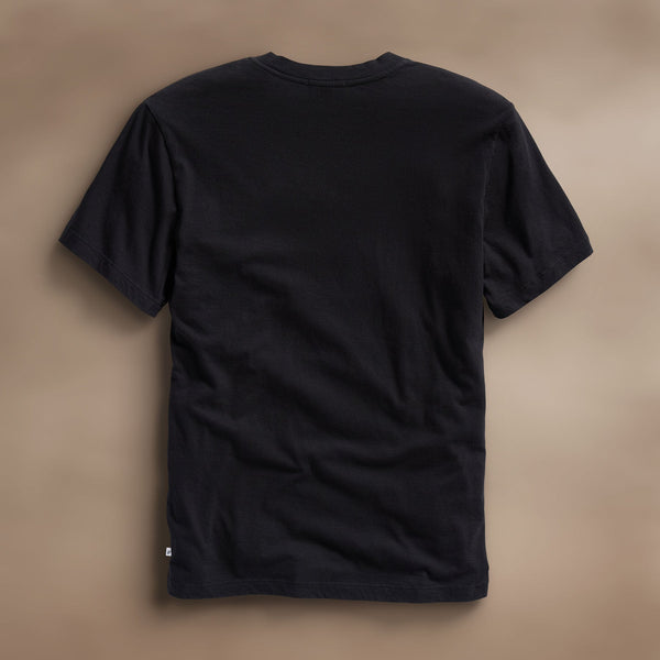 James Perse Short Sleeve V Neck Black