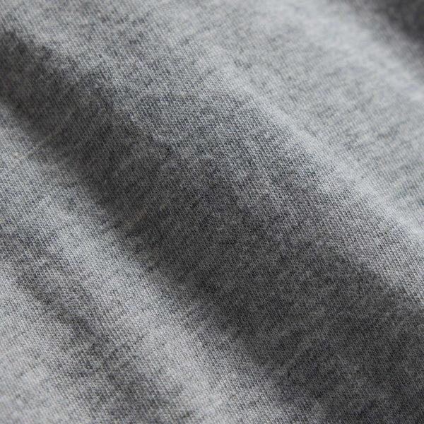 James Perse Short Sleeve V Neck Heather Grey