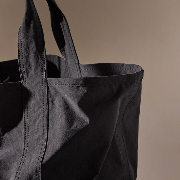 James Perse Small Matte Nylon Tote Black