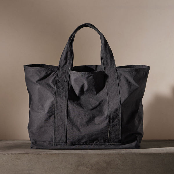 james perse Small Matte Nylon Tote Black