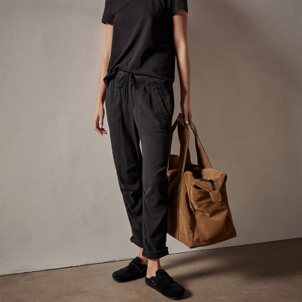 James Perse Soft Drape Pant Black
