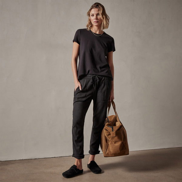 james perse Soft Drape Pant Black
