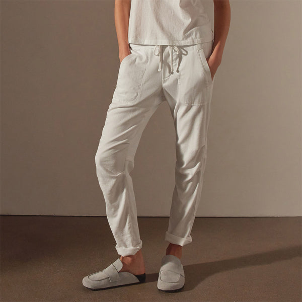 James Perse Soft Drape Pant White