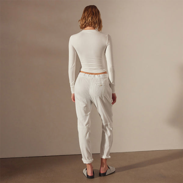 James Perse Soft Drape Pant White