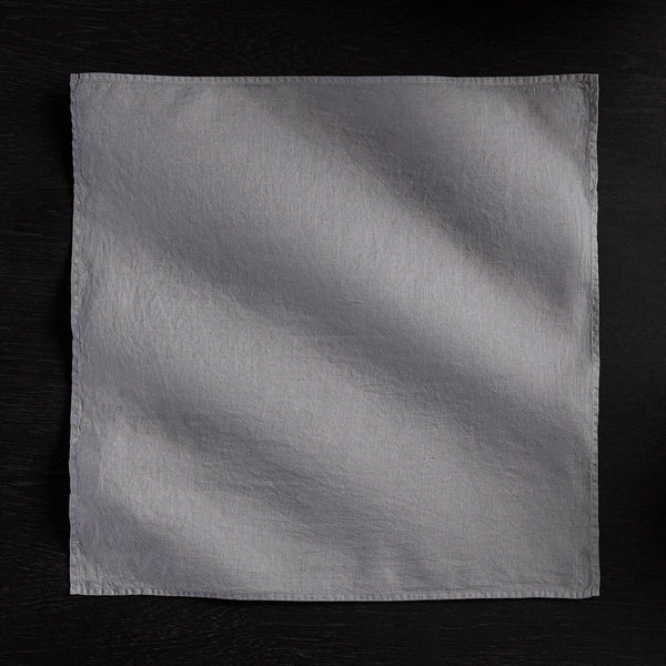 James Perse Solid Linen Table Napkin Breeze