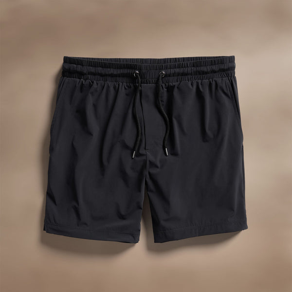 james perse Split Hem Boardshort Black