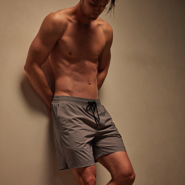 James Perse Split Hem Boardshort Dusk