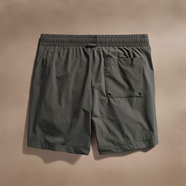 James Perse Split Hem Boardshort Granite