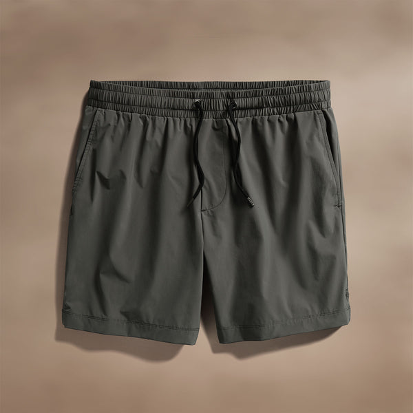 james perse Split Hem Boardshort Granite