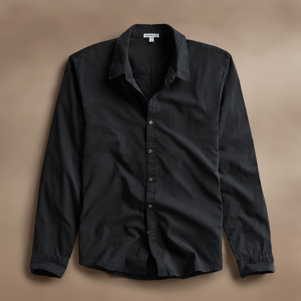 james perse Standard Shirt Black