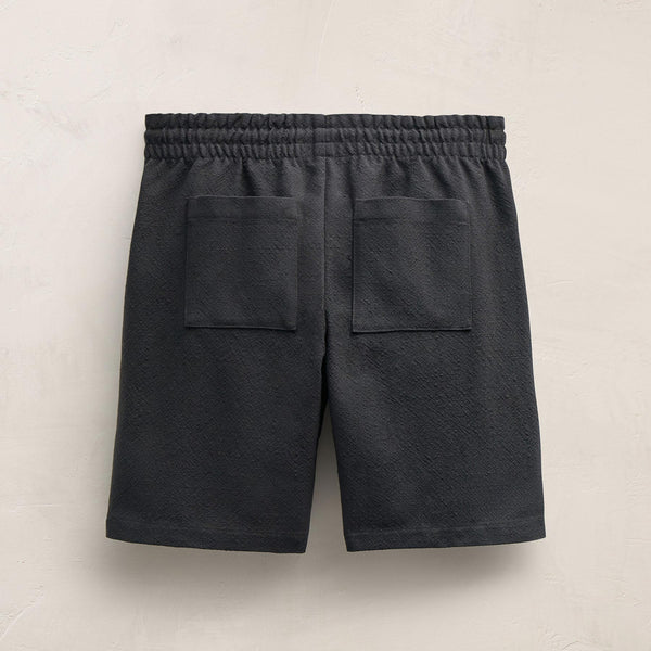James Perse Suede Trimmed Short Charcoal/Black
