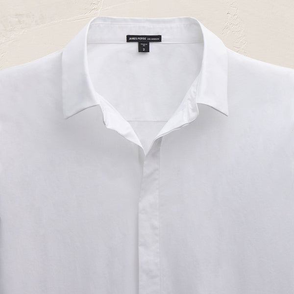 James Perse Supima Poplin Shirt White