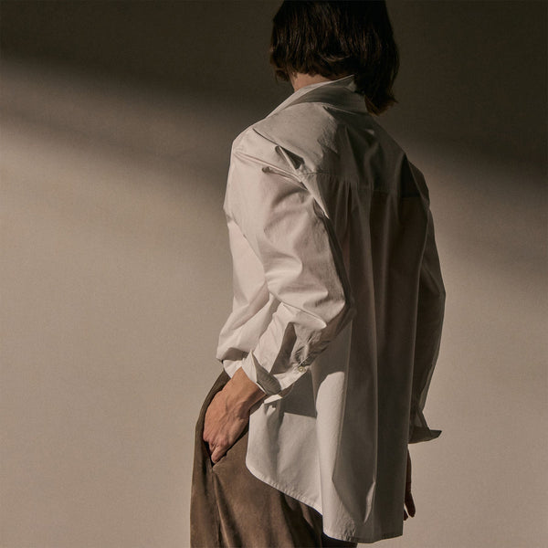 James Perse Supima Poplin Shirting White