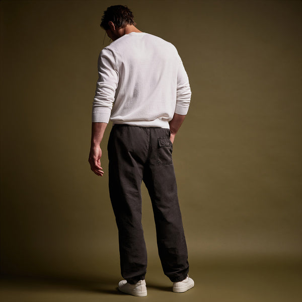 James Perse Textured Flight Pant Magma Pigment