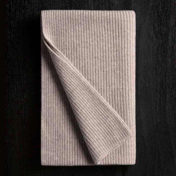 james perse Thermal Cashmere Scarf Stone