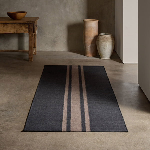 James Perse Three Stripe Runner Anthracite/Mule