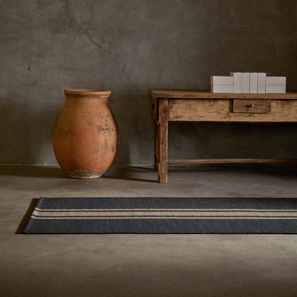 james perse Three Stripe Runner Anthracite/Mule