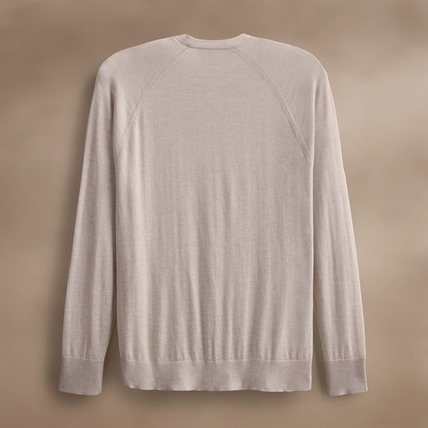 James Perse Ultrafine Cashmere Crew Balsa