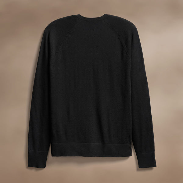James Perse Ultrafine Cashmere Crew Black