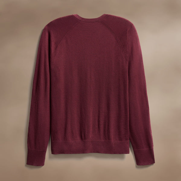 James Perse Ultrafine Cashmere Crew Cordova