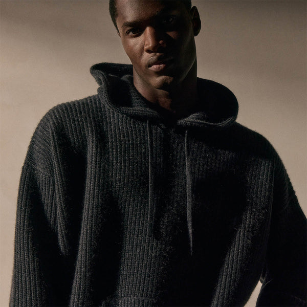 James Perse Unisex Beach Pullover Coal