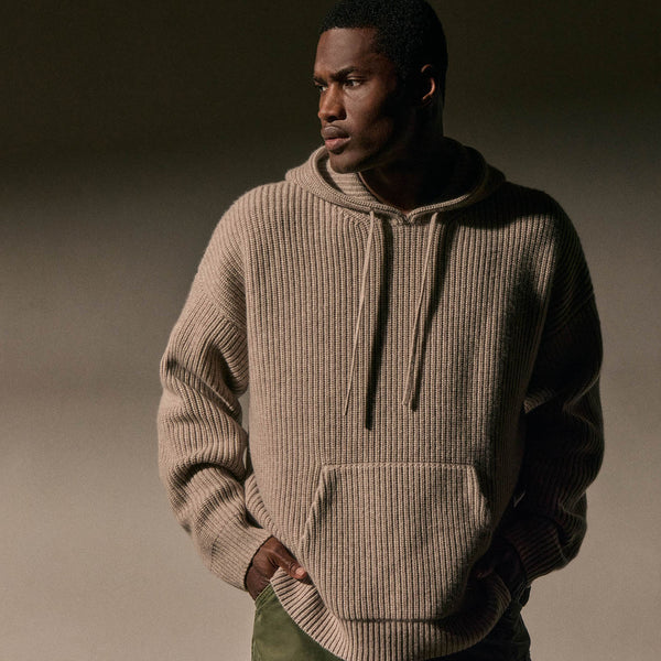 James Perse Unisex Beach Pullover Stone