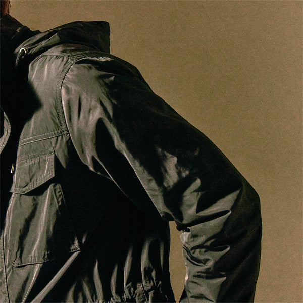 James Perse Utility Parka Black