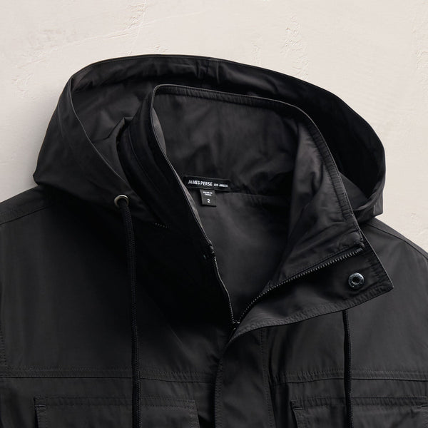 James Perse Utility Parka Black