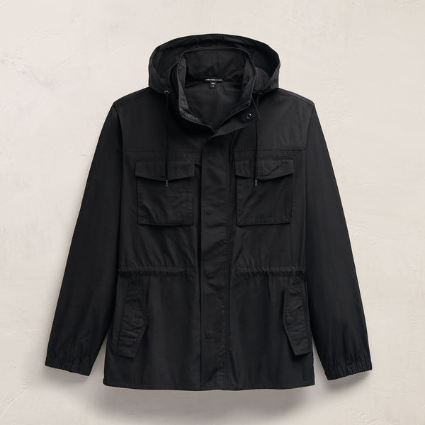 james perse Utility Parka Black