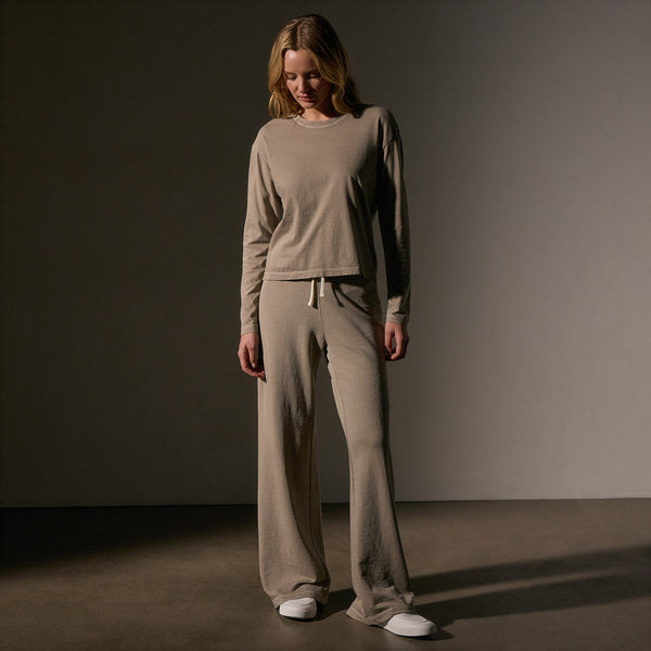 James Perse Vintage Boxy Tee Overcast Pigment