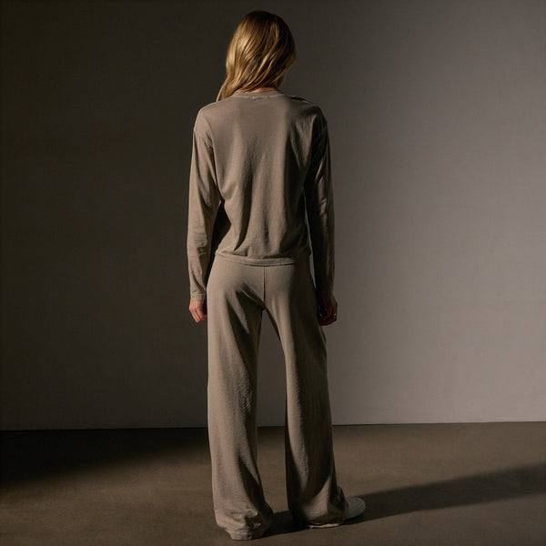 James Perse Vintage Boxy Tee Overcast Pigment