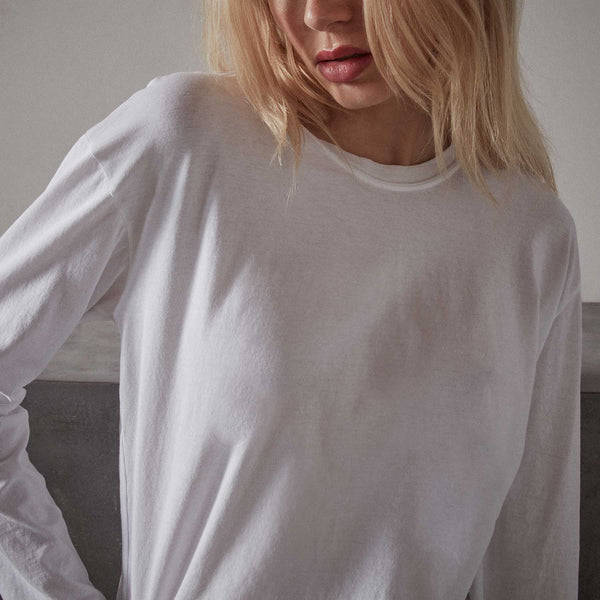 James Perse Vintage Boxy Tee White