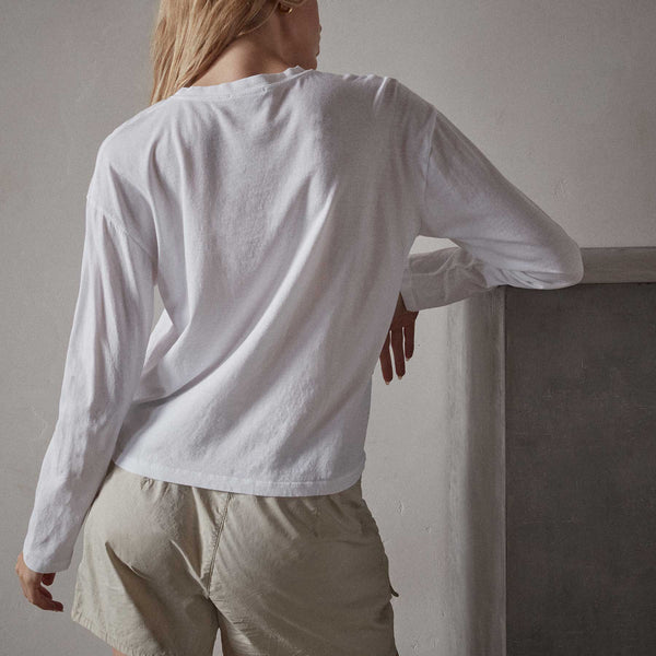 James Perse Vintage Boxy Tee White