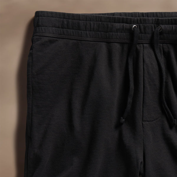 James Perse Vintage French Terry Sweat Short Black